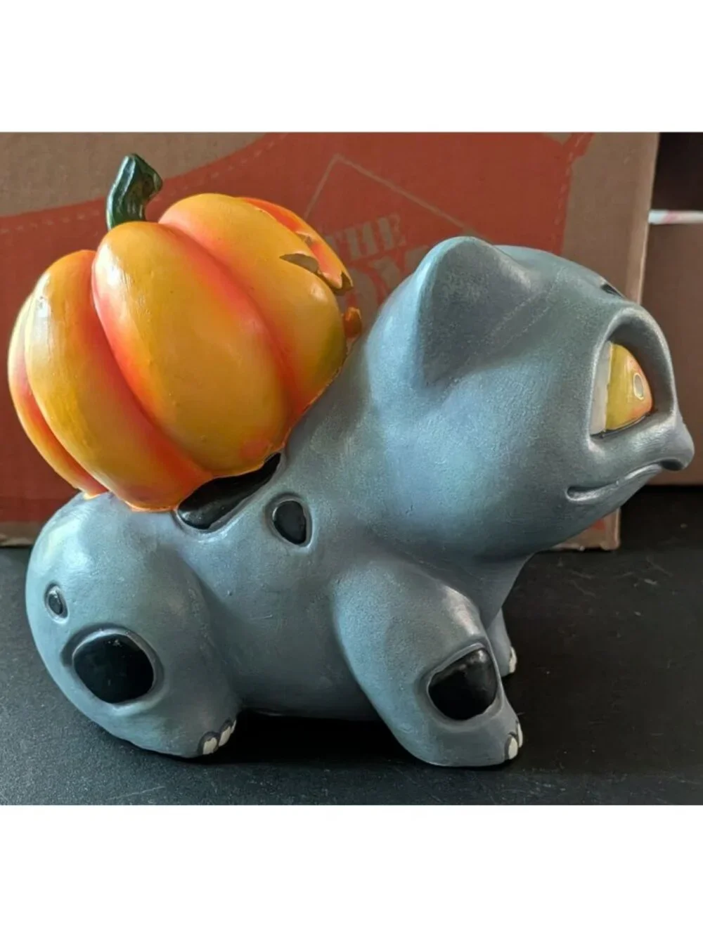 Vintage Bulbasaur Halloween Night Light 6.75in Tall